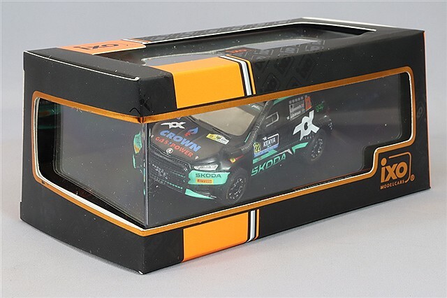 新品 希少！1/43 シュコダ純正 iscale シュコダ スカラ グレー イクソ 1/43 シュコダ ファビア ラリー2 2024 サファリ ラリー ケニア