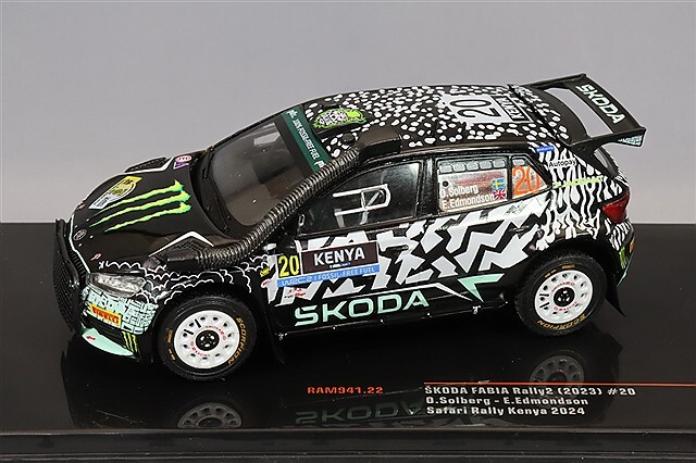 1/43 シュコダ ファビアR5 evo. #21 K.ロバンペラ 1/43 シュコダ ファビアR5 evo. #21 K.ロバンペラ