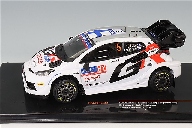 イクソ 1/43 トヨタ GR ヤリス ラリー1 ハイブリッド 2024 ラリー