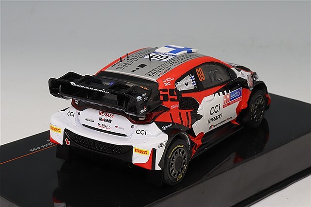ボディのみ　TAMIYA ヤリスラリー1 ラリーフィンランド ロバンペラ風 Rally Japan] World premiere of Tamiya's new rally body