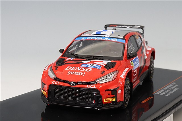 イクソ 1/43 トヨタ GR ヤリス ラリー2 2024 ラリー フィンランド 6位
