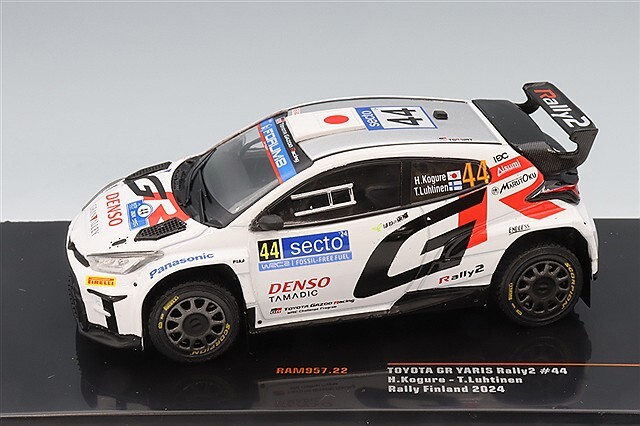 イクソ 1/43 トヨタ GR ヤリス ラリー2 2024 ラリー