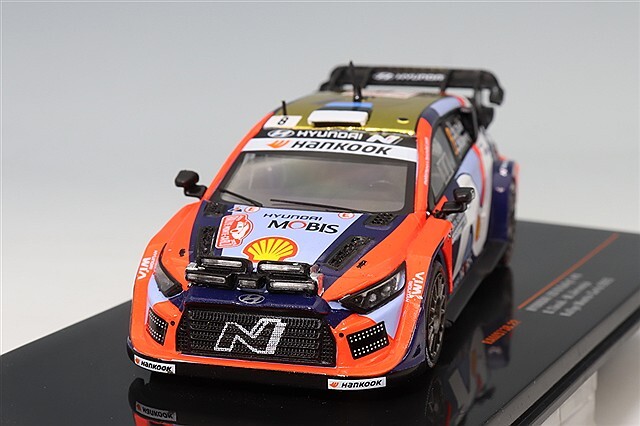 イクソ 1/43 ヒョンデ i20 N ラリー1 2025 モンテカルロ ラリー #8 O