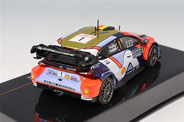 イクソ 1/43 ヒョンデ i20 N ラリー1 2025 モンテカルロ ラリー #1 T