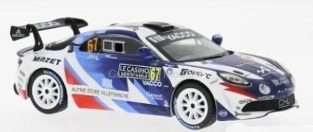 ☆予約品☆ イクソ 1/43 アルピーヌ A110 RGT 2025 ラリーモンテカルロ