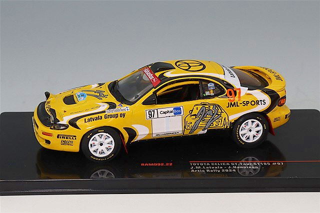 イクソ 1/43 トヨタ セリカ GT-FOUR ST185 2024 アークティックラリー