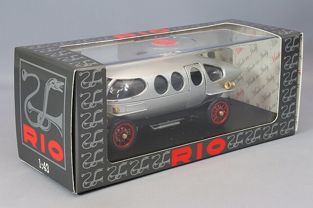 RIO 1/43 アルファロメオ リコッティ 40/60 CV 1914 メタリックグレー
