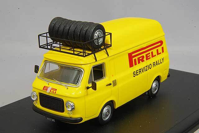 RIO 1/43 フィアット 238 ハイルーフ ピレリ ラリー サービス