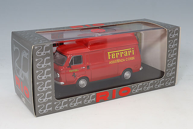 RIO 1/43 フィアット 238 バン ハイルーフ フェラーリ アシスタント
