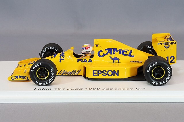 モデルガレージ ロム 特注, スパーク 1/43 ロータス 101 ジャッド 1989 