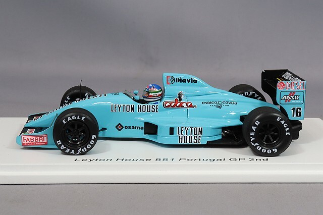 ロム特注スパーク 1/43 レイトンハウス マーチ 881 F1 1988 ポルトガル 