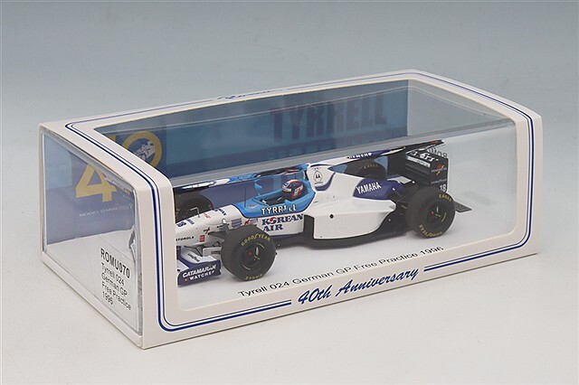 レーシングオン別注 Spark 1/43 ティレル・ヤマハ024 ロム特注】 スパーク 1/43 ティレル 024 ヤマハ 1996 F1 ドイツGP