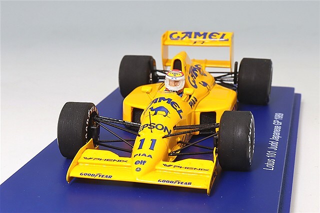 スパーク製　ロータス・ジャッド１０１　1／１８　１９８９イギリスGP　Ｎピケ仕様 スパーク製 ロータス・ジャッド101 1／18 1989イギリス