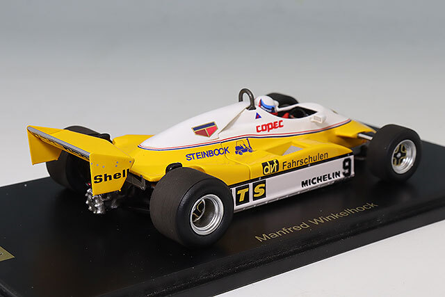 レースランド特注】 スパーク 1/43 ATS D5 コスワース ドイツGP 1982