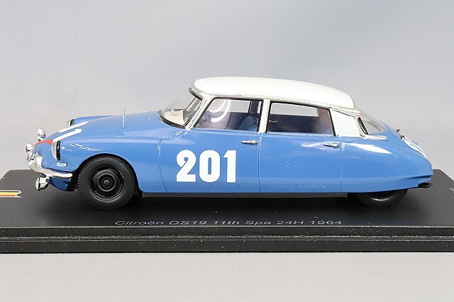 スパーク 1/43 シトロエン DS19 1964 スパ24H #201 G.Verrier / A.Bertaut