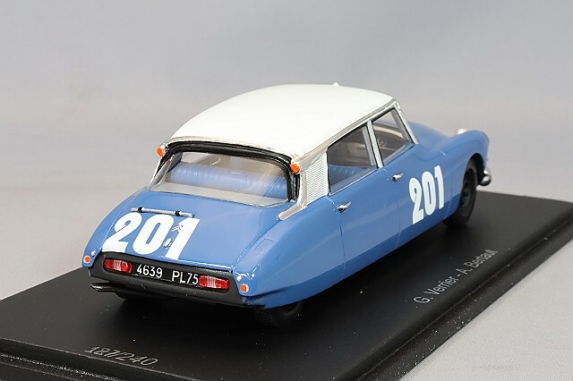 スパーク 1/43 シトロエン DS19 1964 スパ24H #201 G.Verrier / A.Bertaut