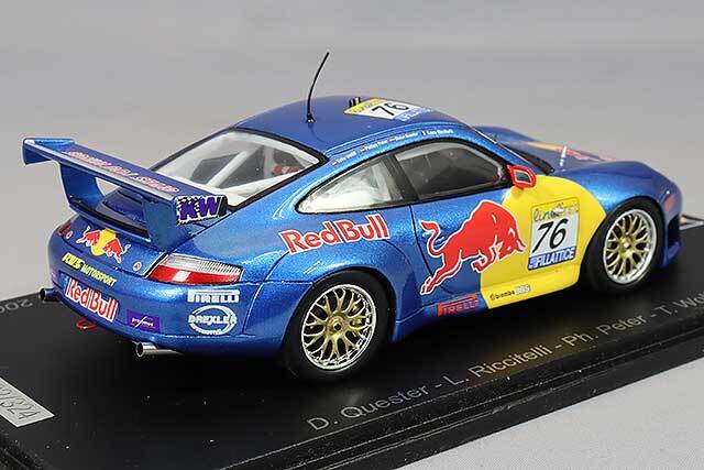 スパーク 1/43 ポルシェ 996 GT3 2002 スパ24H #76 D.クエスター