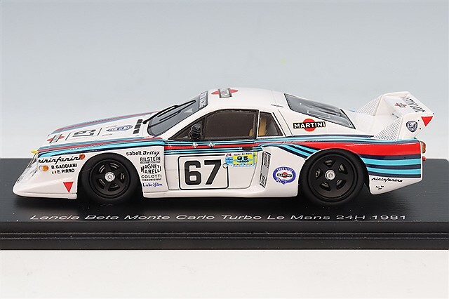 スパーク 1/43 ランチア ベーター モンテカルロ ターボ 1981 ルマン24H