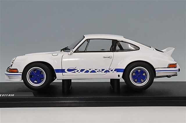 ソリド 1/18 ポルシェ 911 RSR 1973 ホワイト/ブルー