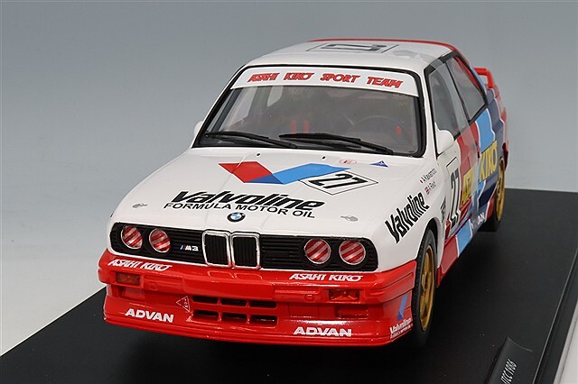 ソリド 1/18 BMW M3 1986 JTCC #27 川本篤/A.レイド