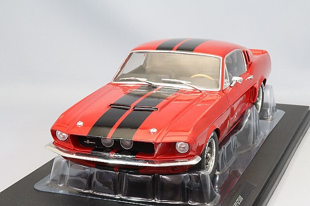 ソリド 1/18 シェルビー GT500 1967 レッド 