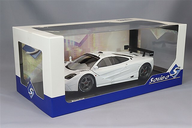 ソリド 1/18 マクラーレン F1 GTR ショートテール 1996 ホワイト