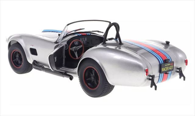 ソリド 1/18 シェルビー コブラ 427 Mk.II ソリドワークス 1965 シルバー