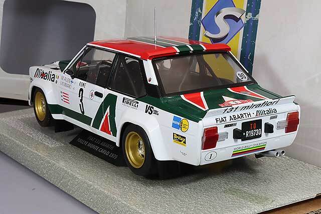 徹底カスタム品 1/18 Solido フィアット アバルト 850TC ふるい コルサ 