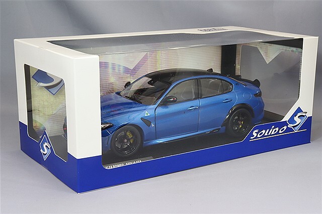 ソリド 1/18 アルファロメオ ジュリア GTA 2022 ブルー