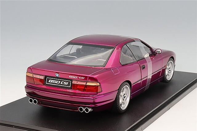 ソリド 1/18 BMW 850 E31 CSI 1991 バイオレット