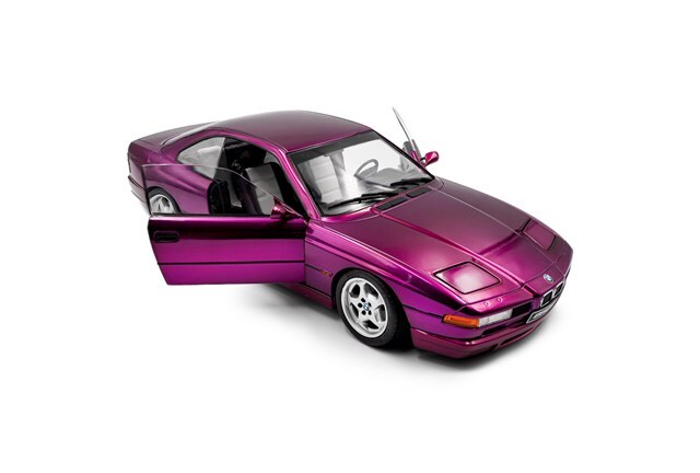 ソリド 1/18 BMW 850 E31 CSI 1991 バイオレット