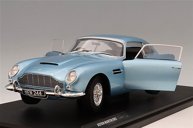 1/18 アストンマーティン DB5 1964 ブルー ソリド製ダイキャスト ソリド 1/18 アストンマーティン DB5 1964 ブルー