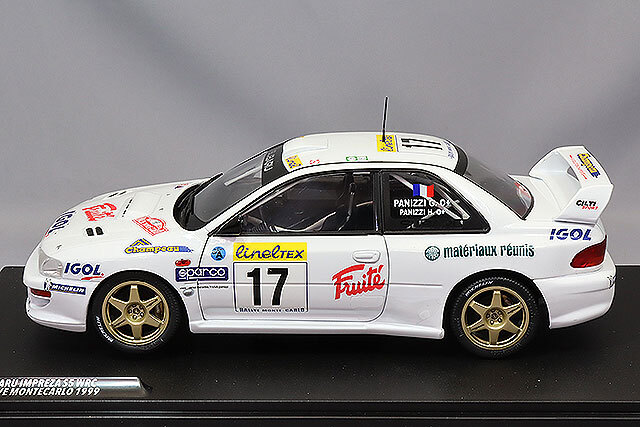 ソリド 1/18 スバル インプレッサ S5 WRC 22B モンテカルロラリー #17