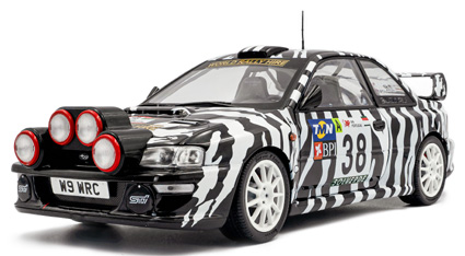 1/18 スバル インプレッサ S5 WRCラリー アジムット2000 ソリド製 ☆予約品☆ ソリド 1/18 スバル インプレッサ S5 WRC99 2001 TAP