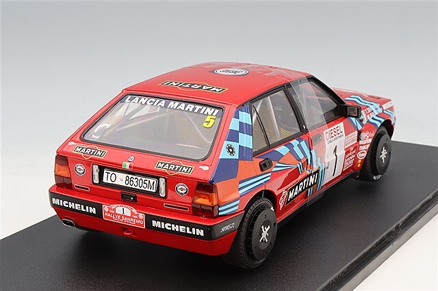 ソリド 1/18 ランチア デルタ HF インテグラーレ 1989 サンレモ ラリー