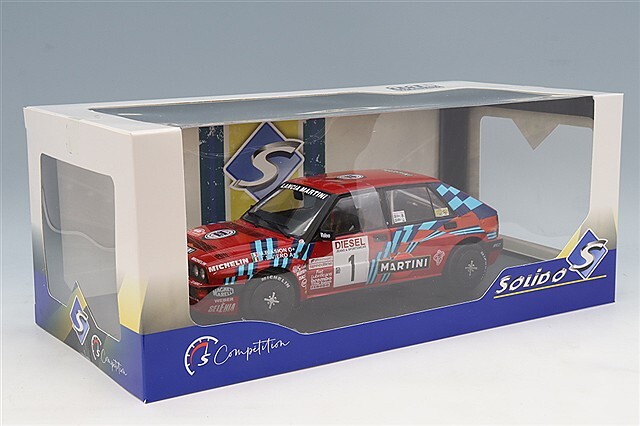 ソリド 1/18 ランチア デルタ HF インテグラーレ 1989 サンレモ ラリー