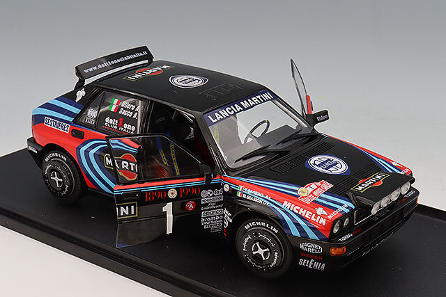 ソリド 1/18 ランチア デルタ HF インテグラーレ トリビュート 1990 M