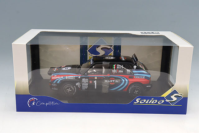 未開封 1/18 京商 ランチア デルタ HFインテグラーレ #3 ランチア「デルタHF インテグラーレ」の細密モデルカー登場！ 京商1/18