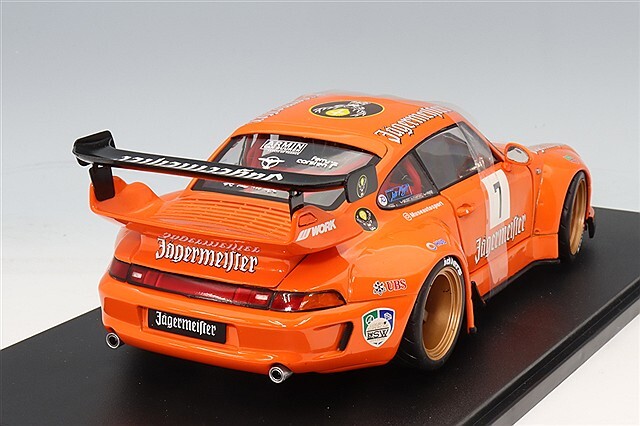TWIM【 HEDGE HOG BOMBER オールオレンジ 】 非売品 ソリド 1/18 RWB ボディキット 2020 オレンジ 