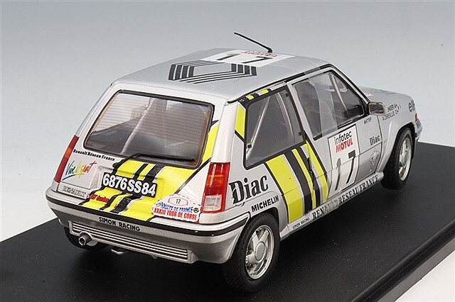 ソリド 1/18 ルノー 5 GT ターボ Mk.2 1989 ツールドコルス ラリー #17