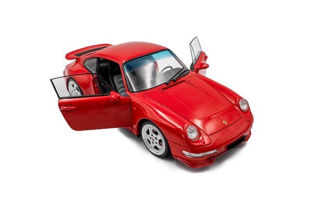 未使用品　レア！UTモデルズ 1/18 ポルシェ911カレラRS 赤 ソリド 1/18 ポルシェ 911 (993) カレラ RS 1997 レッド