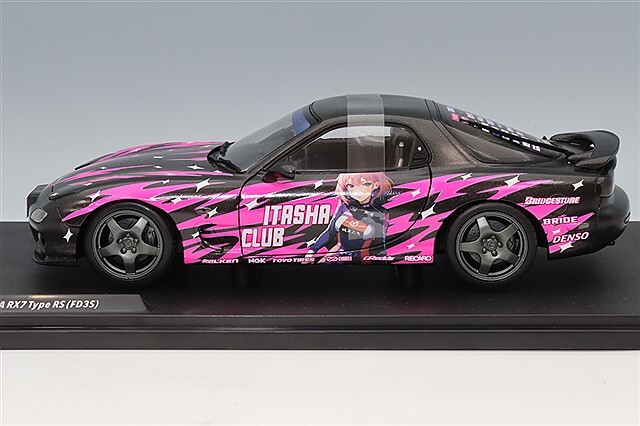 ソリド 1/18 マツダ RX-7 FD3S ソリドワークス 痛車 1999