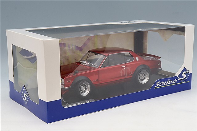 ソリド 1/18 日産 スカイライン (C10) ハコスカ ソリドワークス 1970