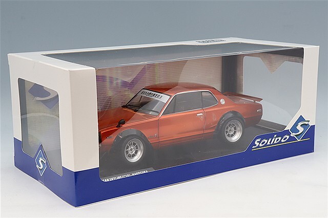 ソリド 1/18 日産 スカイライン (C10) ハコスカ ソリドワークス 1970