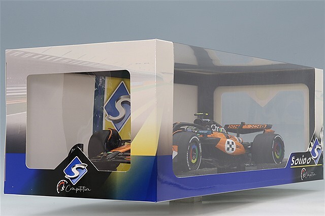 ソリド 1/18 マクラーレン MCL39 F1 2025 モナコGP #4 L.ノリス