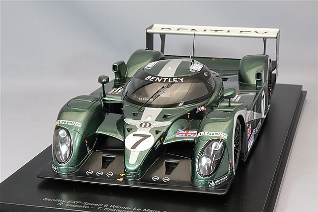 スパーク 1/18 ベントレー EXP スピード 8 2003 ルマン24H ウィナー #7 