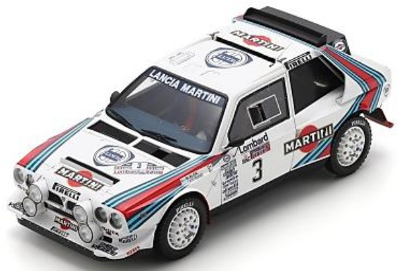 【保障できる】 ☆予約品☆ スパーク ラリー 1985 S4 デルタ ランチア 1/18 ミニカー