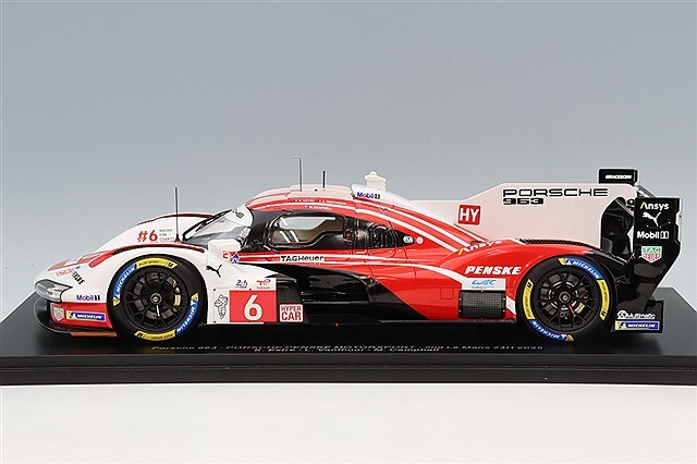 スパーク 1/18 ポルシェ 963 PENSKE 2025 ルマン24H 2位 #6 K.エストレ