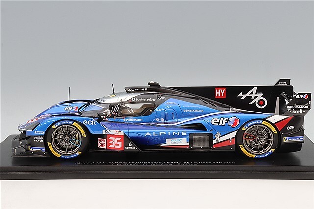 スパーク 1/18 アルピーヌ A424 ENDURANCE TEAM 2025 ルマン24H 9位