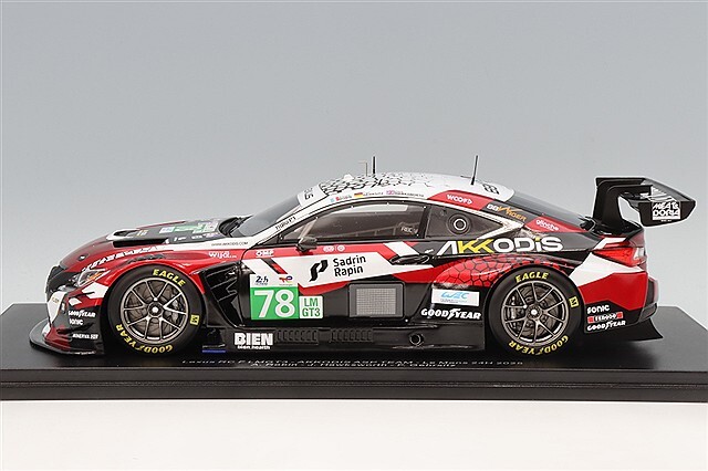スパーク 1/18 レクサス RC F LMGT3 アコーディス ASP チーム 2025